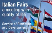 Italian Fairs, a meeting with the quality of life. Service of promotion and development